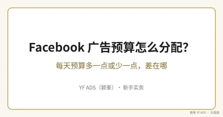 Facebook 广告预算怎么分配?一天 RM20 和 RM100 差在哪